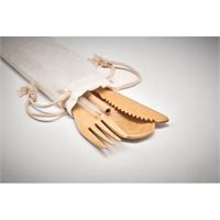 SET POSATE IN BAMBOO RIUTILIZZABILI